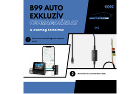 Első-hátsó menetrögzítő kamera hardwire kittel 